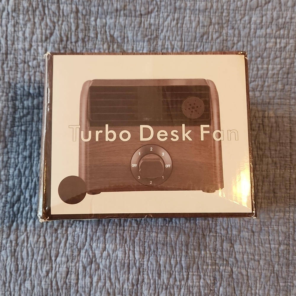 Turbo Desk Fan